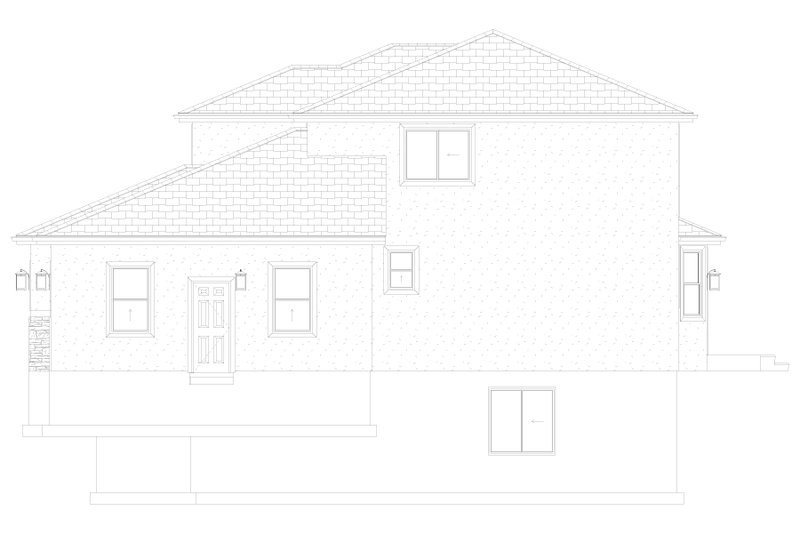 Dream House Plan - Exterior - Other Elevation 1 for Traditional House Plan #1060-288 - 4 bed, 2.5 bath