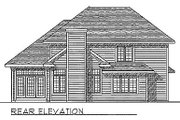 Traditional Style House Plan - 3 Beds 2.5 Baths 1987 Sq/Ft Plan #70-263 