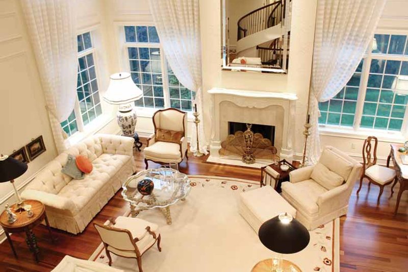 Home Plan - Interior - Family Room 2 for European House Plan #928-65 - 4 bed, 5.5 bath
