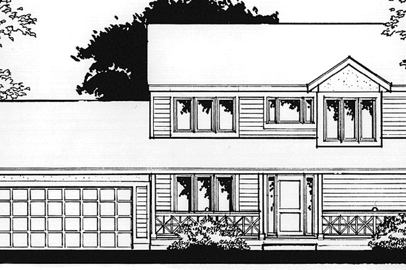 House Plan Design - Country Exterior - Front Elevation Plan #320-1452