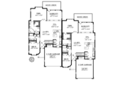 Traditional Style House Plan - 4 Beds 4 Baths 3473 Sq/Ft Plan #70-1385 