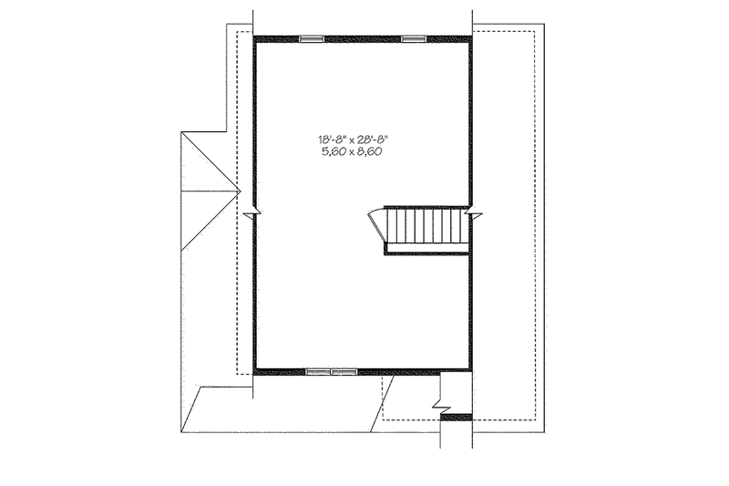 Architectural House Design - Floor Plan - Other Floor for Country House Plan #23-2581 - 1 bed, 1 bath