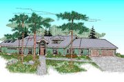 Ranch Style House Plan - 4 Beds 2.5 Baths 2485 Sq/Ft Plan #60-441 