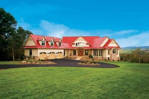 Exterior - Front Elevation 5 for Craftsman House Plan #929-800 - 5 bed, 4 bath