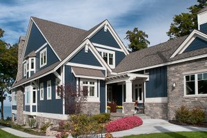 Dream House Plan - Craftsman Exterior - Front Elevation Plan #928-282