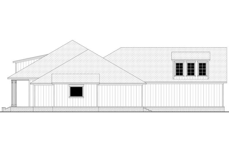 House Plan Design - Exterior - Other Elevation for Southern House Plan #430-216 - 3 bed, 2.5 bath