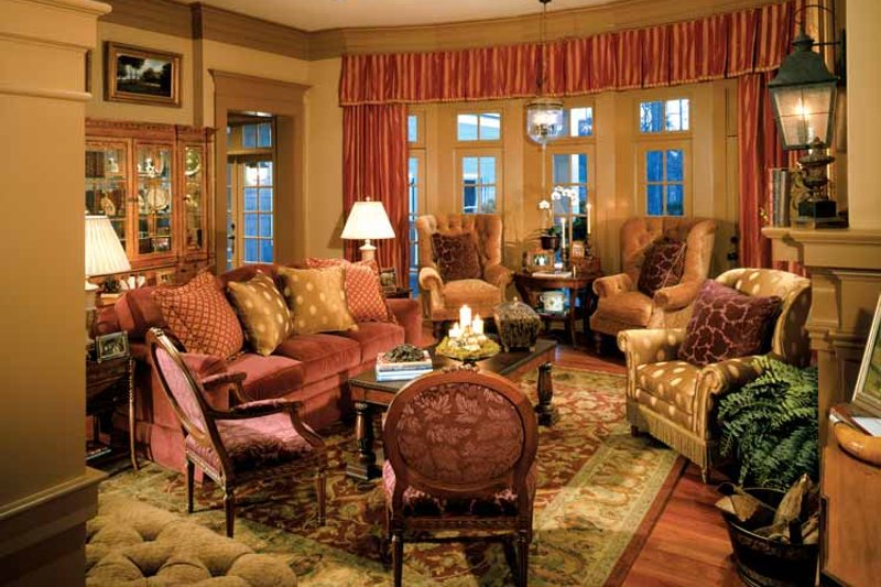 Home Plan - Interior - Family Room 2 for Colonial House Plan #429-327 - 4 bed, 3.5 bath