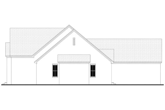 Exterior - Other Elevation 1 for Southern House Plan #430-372 - 3 bed, 3.5 bath
