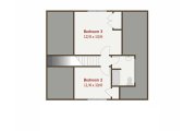 Craftsman Style House Plan - 3 Beds 2.5 Baths 1258 Sq/Ft Plan #461-17 