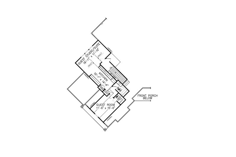 House Plan Design - Floor Plan - Upper Floor for Craftsman House Plan #54-515 - 4 bed, 3.5 bath