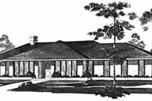 Traditional Exterior - Front Elevation Plan #36-391