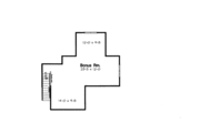 European Style House Plan - 3 Beds 2 Baths 2179 Sq/Ft Plan #312-632 