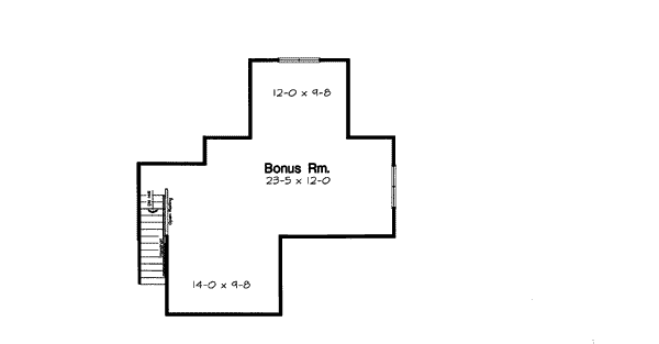 European Floor Plan - Other Floor Plan #312-632
