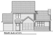 Traditional Style House Plan - 3 Beds 2.5 Baths 1414 Sq/Ft Plan #70-725 