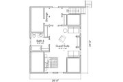 Craftsman Style House Plan - 4 Beds 5 Baths 4220 Sq/Ft Plan #451-20 