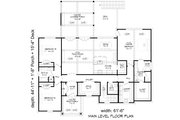 Contemporary Style House Plan - 3 Beds 2.5 Baths 2254 Sq/Ft Plan #932-953 