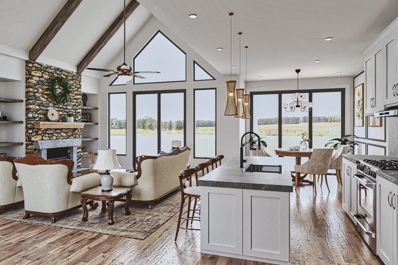 Home Plan - Interior - Other for Craftsman House Plan #54-426 - 3 bed, 2 bath