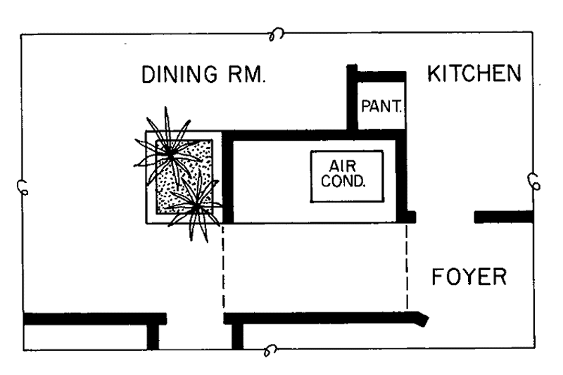 Dream House Plan - Floor Plan - Other Floor for Contemporary House Plan #72-737 - 3 bed, 2 bath