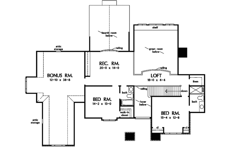 European Style House Plan - 4 Beds 4.5 Baths 4278 Sq/Ft Plan #929-813 ...