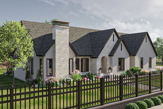 Exterior - Other Elevation for Modern House Plan #455-372 - 3 bed, 2.5 bath