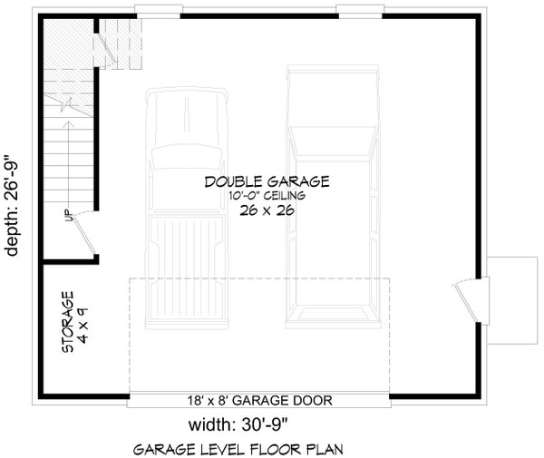Colonial Floor Plan - Lower Floor Plan #932-1150