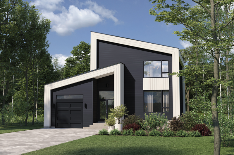 Dream House Plan - European Exterior - Front Elevation Plan #25-5038