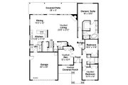 Craftsman Style House Plan - 3 Beds 2.5 Baths 2319 Sq/Ft Plan #124-867 
