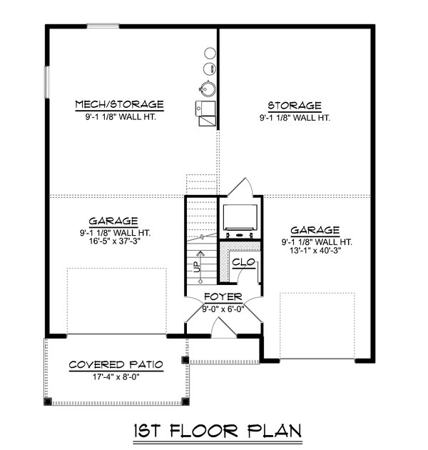 Dream House Plan - Farmhouse Floor Plan - Main Floor Plan #1064-171