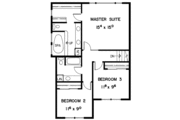 Country Style House Plan - 3 Beds 2 Baths 2009 Sq/Ft Plan #60-825 
