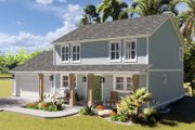 Traditional Style House Plan - 4 Beds 3.5 Baths 3030 Sq/Ft Plan #1060-33 