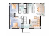 Contemporary Style House Plan - 2 Beds 1 Baths 1146 Sq/Ft Plan #23-2523 