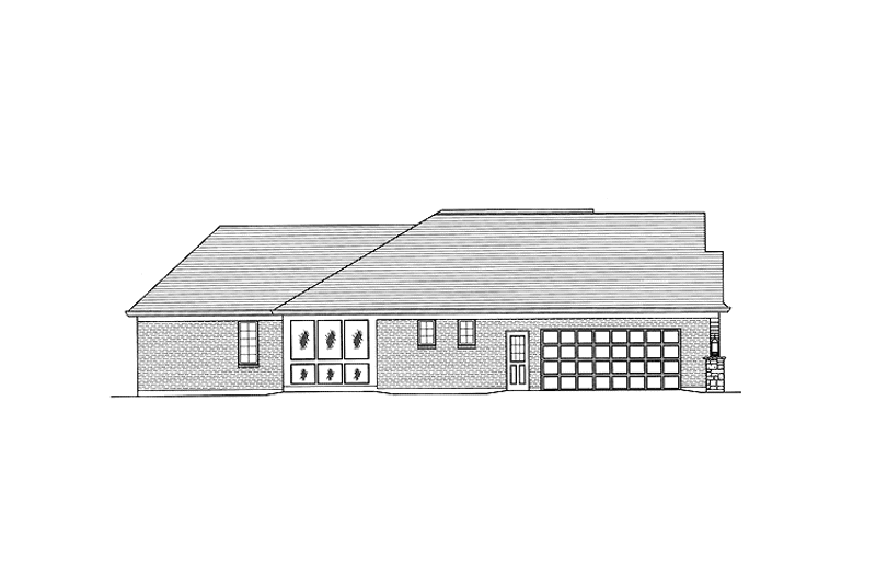 Home Plan - Exterior - Other Elevation for Traditional House Plan #46-803 - 3 bed, 2.5 bath