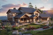 Craftsman Style House Plan - 3 Beds 2.5 Baths 2726 Sq/Ft Plan #124-680 