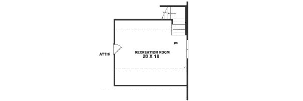Floor Plan - Other Floor for Traditional House Plan #81-324 - 3 bed, 2 bath