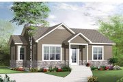 Traditional Style House Plan - 2 Beds 1 Baths 975 Sq/Ft Plan #23-2520 