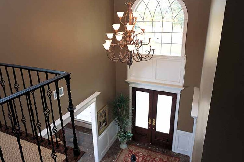 House Blueprint - Interior - Entry for Classical House Plan #37-259 - 4 bed, 3.5 bath