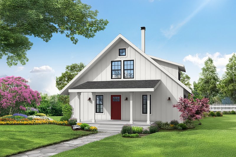 Barndominium Style House Plan - 2 Beds 2 Baths 1749 Sq/Ft Plan #124-1263