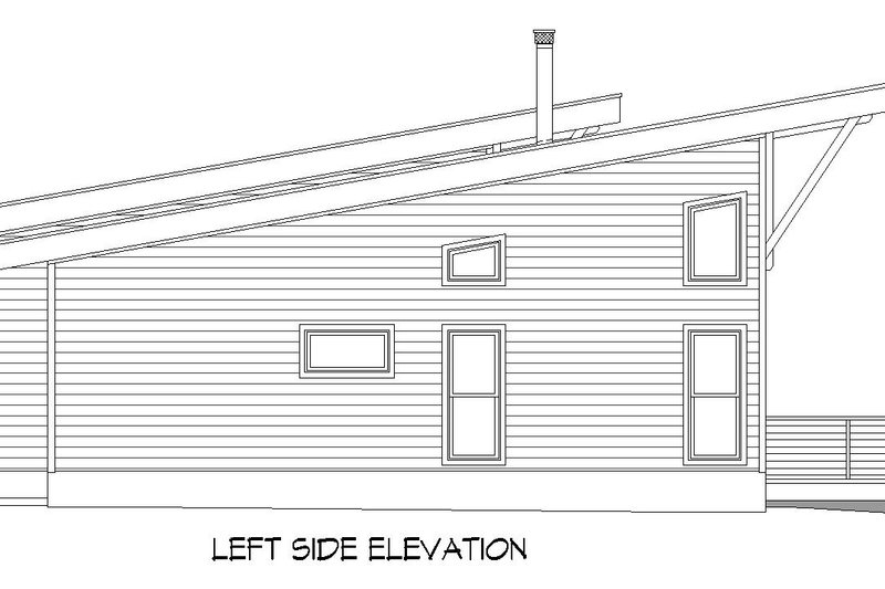 Home Plan - Exterior - Other Elevation for Modern House Plan #932-933 - 2 bed, 2.5 bath