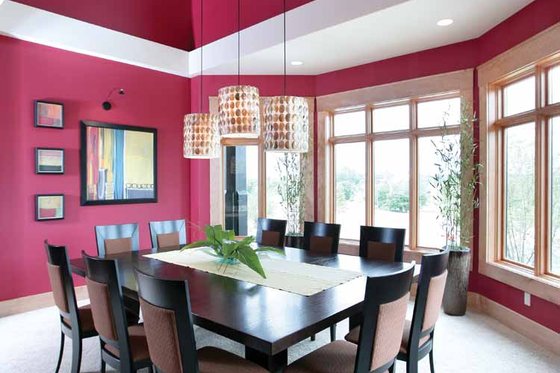 Interior - Dining Room for Prairie House Plan #928-62 - 4 bed, 4 bath