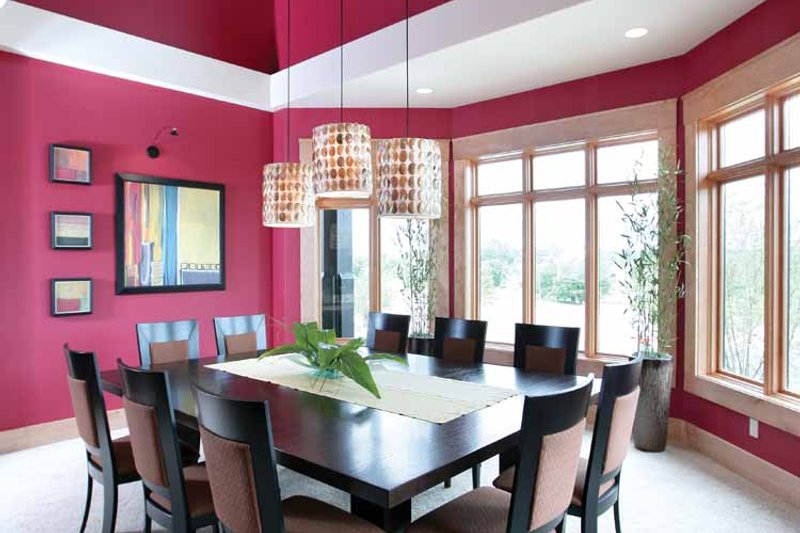 Dream House Plan - Interior - Dining Room for Prairie House Plan #928-62 - 4 bed, 4 bath
