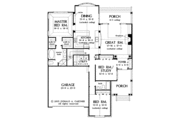 Country Style House Plan - 3 Beds 2 Baths 1784 Sq/Ft Plan #929-784 