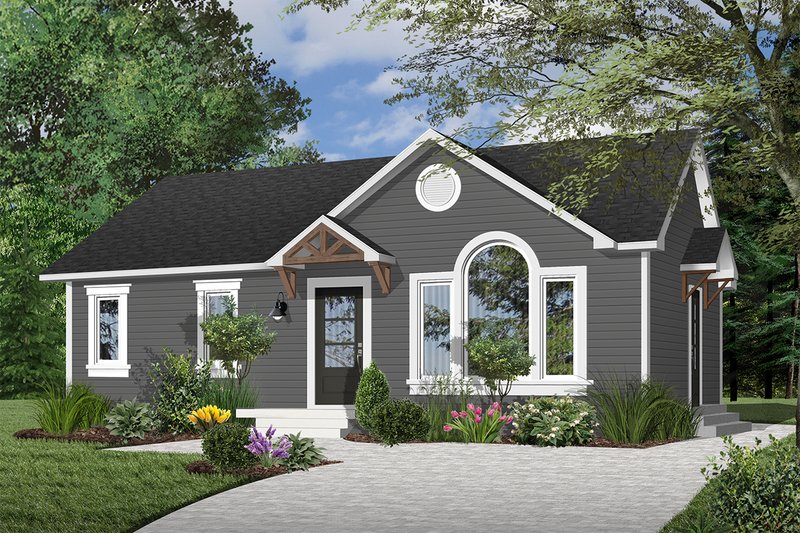 Dream House Plan - Traditional Exterior - Front Elevation Plan #23-179