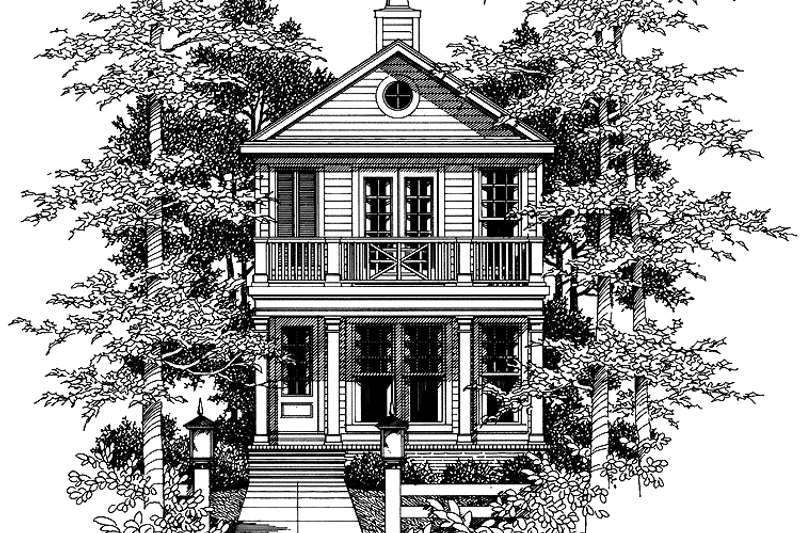 Home Plan - Exterior - Front Elevation 3 for Country House Plan #952-263 - 3 bed, 2.5 bath
