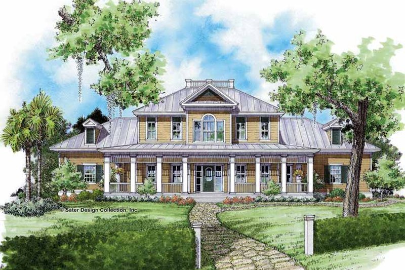 Home Plan - Traditional Exterior - Front Elevation Plan #930-339
