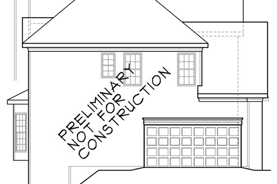 Exterior - Other Elevation 1 for Traditional House Plan #927-230 - 5 bed, 3 bath