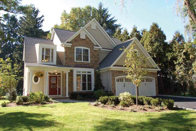 House Blueprint - Exterior - Front Elevation 4 for Country House Plan #927-892 - 5 bed, 4 bath
