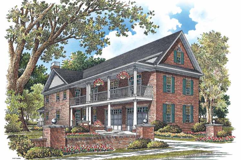 Home Plan - Traditional Exterior - Front Elevation Plan #929-748