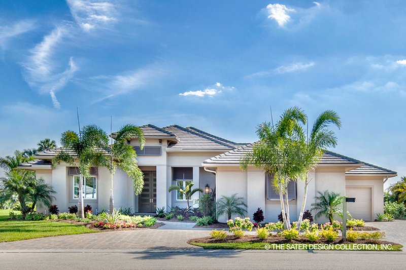 Architectural House Design - Exterior - Front Elevation 4 for Contemporary House Plan #930-476 - 3 bed, 4.5 bath