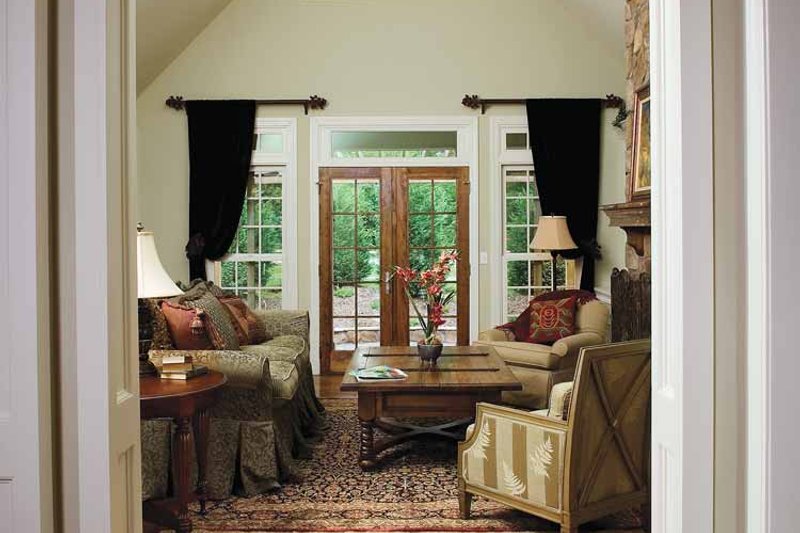 Dream House Plan - Interior - Family Room for Traditional House Plan #929-605 - 3 bed, 2.5 bath