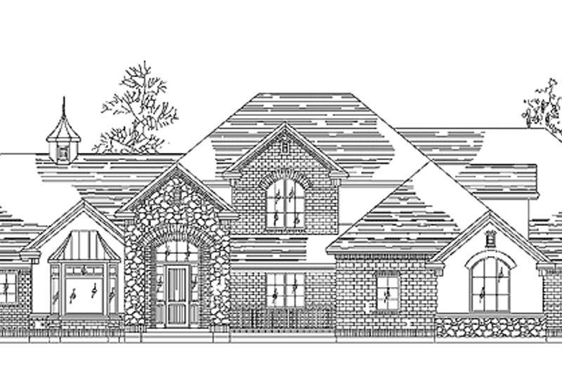 Home Plan - Country Exterior - Front Elevation Plan #945-61